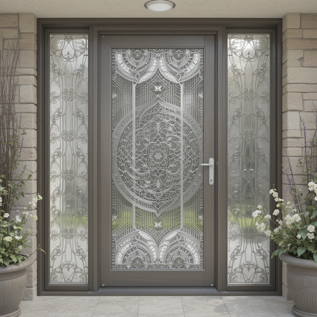 Aluminium Mesh Door