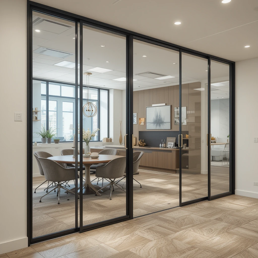 Sliding Door Partition